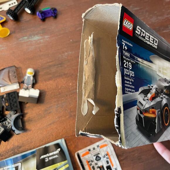 LEGO RACERS 8193 Incomplete + LEGO SPEED 75892 Incomplete Set - Picture 3 of 7